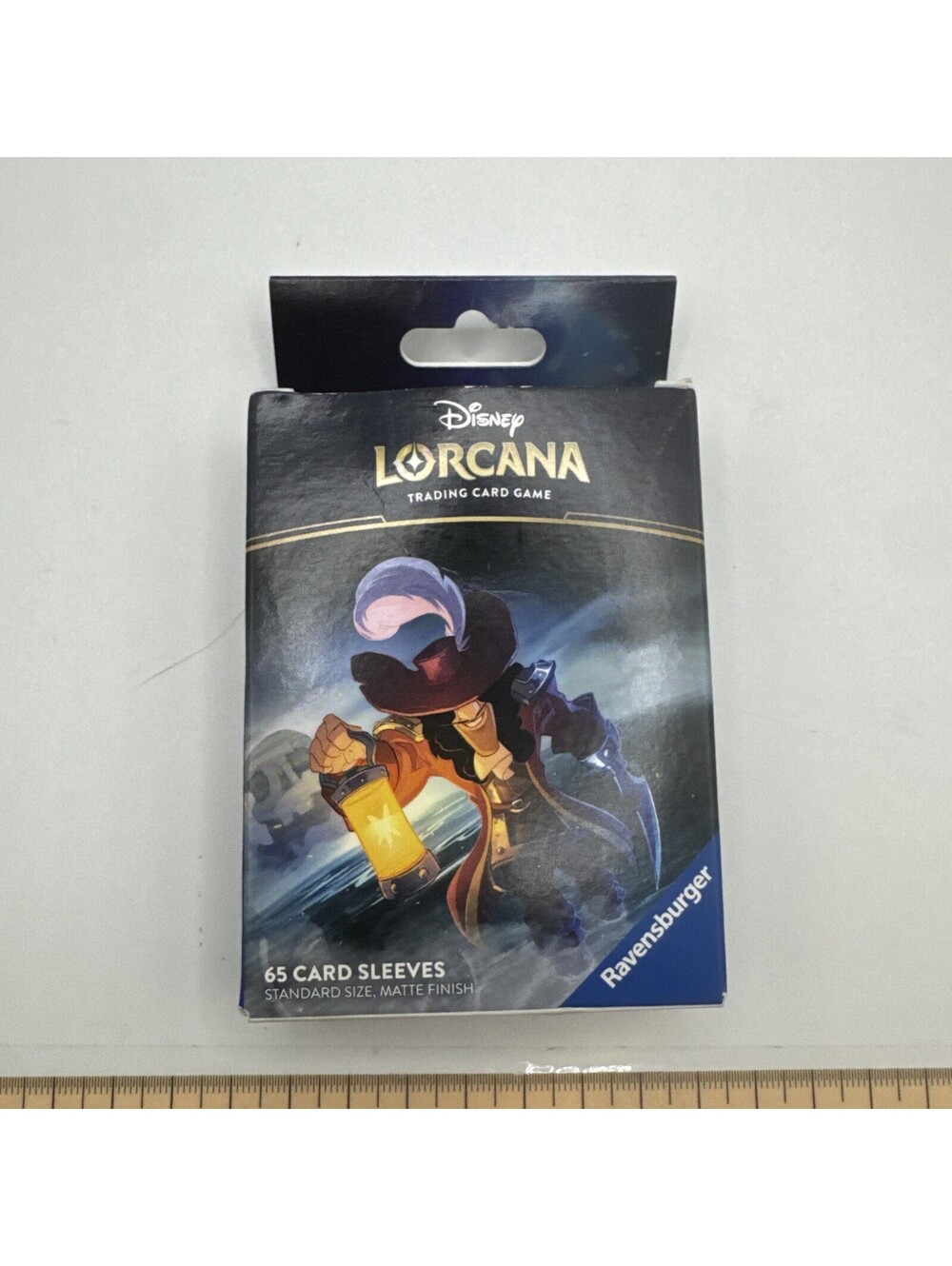 Disney Lorcana TCG Captain Hook Standard Card Sleeves (65-Count) NEW